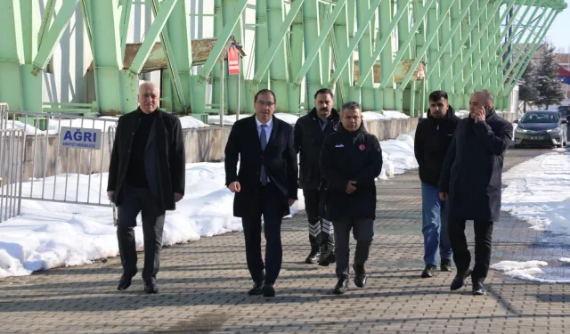 Gençlik ve Spor Bakanlığı'ndan Ağrı'ya ziyaret