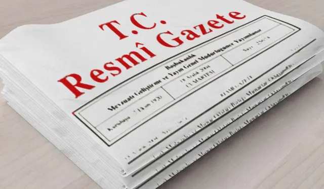 21 Temmuz 2026 Salı Tarihli ve 33316 Sayılı Resmî Gazete