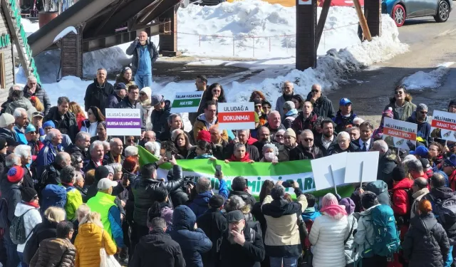 Uludağ Milli Parkı'na 'sivil' uyarı: Şirketlere peşkeş çekilemez!