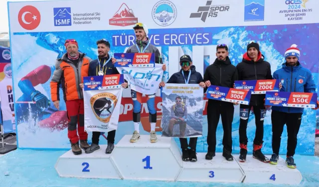 Uluslararası Erciyes Dağ Kayağı Yarışları sona erdi