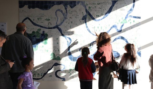 Şehrin hikayesini Nilüferli çocuklar çizdi