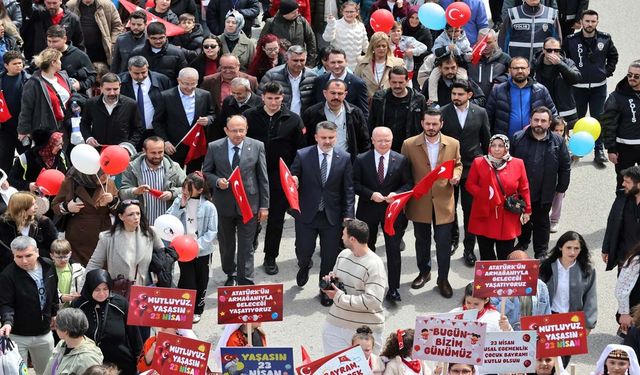 23 Nisan Bursa’da coşkuyla kutlandı