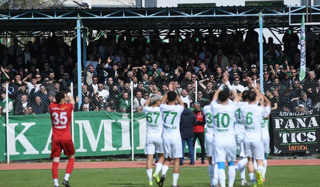 Lider kafkasspor bir adım daha 2.lige yaklaştı