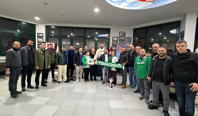 İnegöl’de Gurur Veren Ziyaret: Avrupa Şampiyonu Zeynep Sönmez Ödüllendirildi