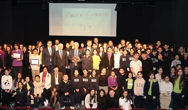 Bursa Nilüfer'in hikayesi çocukların fırçasında hayat buldu