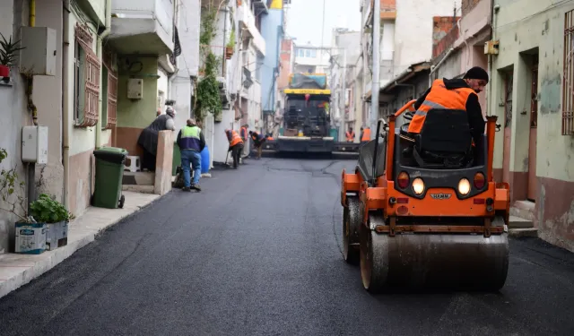 Bursa Osmangazi'de Yeşilova yolları yenileniyor