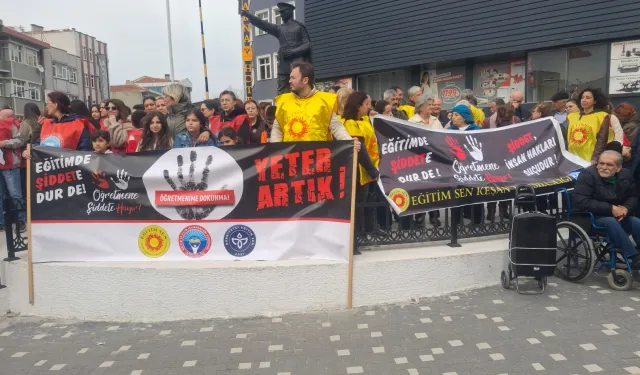 Edirne Keşan'da 'okulda şiddete' sessiz çığlık