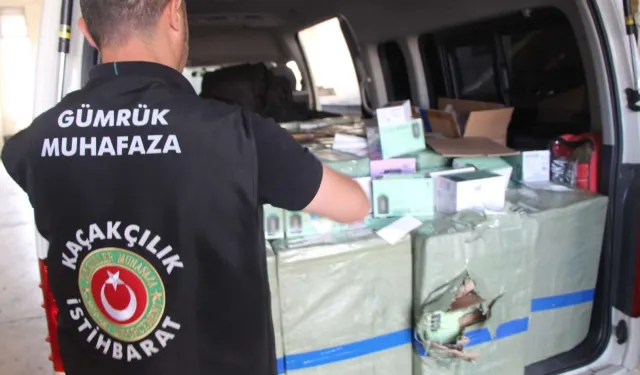 Kapıkule'de dev kaçakçılık operasyonu