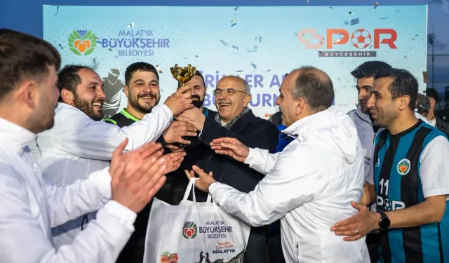 Malatya Büyükşehir'de şampiyon Gençlik ve Spor Hizmetleri Dairesi Başkanlığı oldu