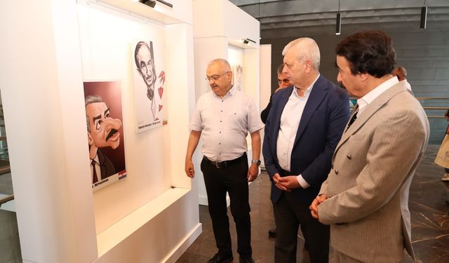 Dünyaca Ünlü Karikatüristler Hazırladı Osmangazi’de Sergileniyor
