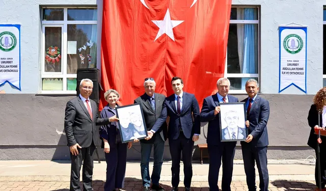 Bursa Gemlik'te Umurbey Rüştiyesi'nin 161. yılı kutlandı