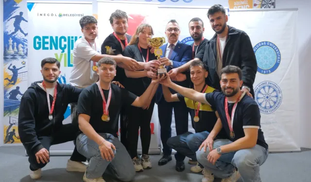İnegöl'de Üniversite Spor Festivali sona erdi