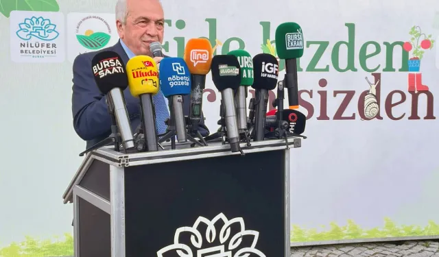 Bursa Nilüfer'de 'fide bizden, ürün sizden' ilgisi
