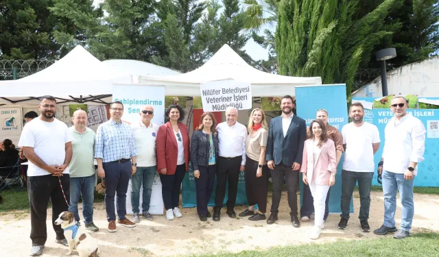 Bursa Nilüfer'de Sahiplendirme Şenliği'nde can dostlara yeni yuva