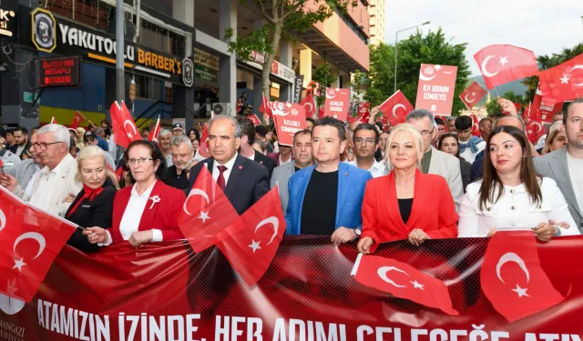 Bursa Osmangazi'de 19 Mayıs ruhu gençlerle yükseldi
