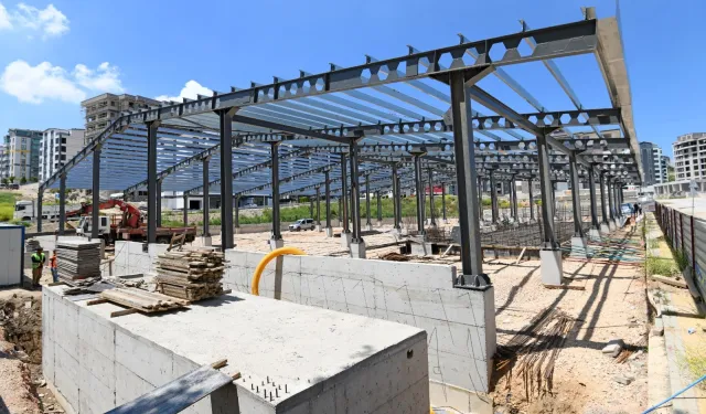 Bursa Osmangazi'de modern pazar alanı için geri sayım