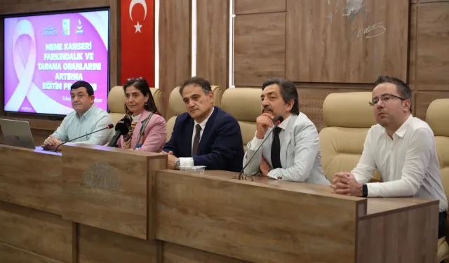 Gaziantep'te meme kanseri erken tanı eğitimi