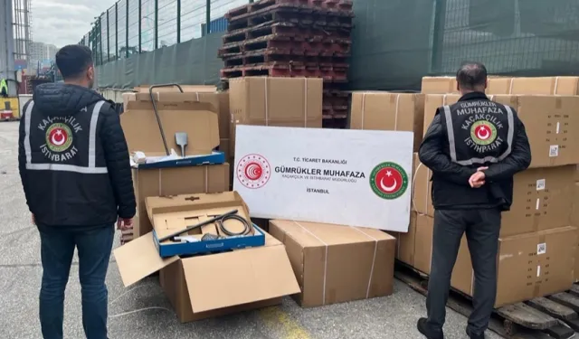 Gümrük Muhafaza'dan kaçakçılığa büyük darbe!