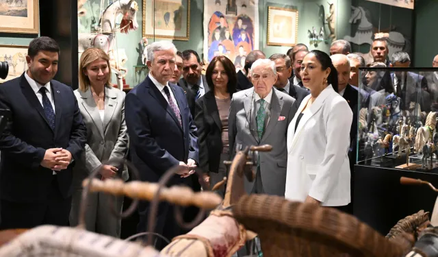 Ankara'da 'Beygir Gücü' sergisi Esat Hâl Galeri'de açıldı