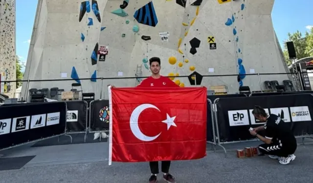 İnegöllü sporcu Dünya Kupası'nda Türkiye için yarıştı
