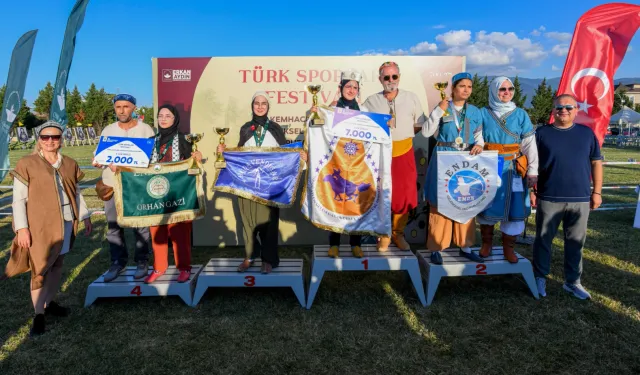 Bursa Osmangazi'de Ata Sporları Şöleni Sukaypark'ta sürüyor