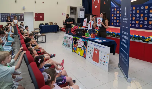 İzmir'de afet bilinci küçük yaşta kazandırılıyor