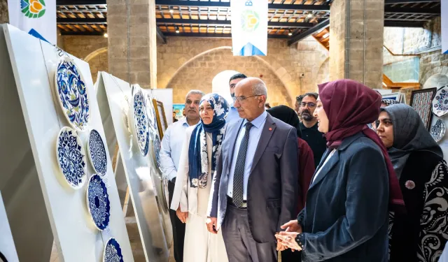 Malatya'da 'iki sanat tek miras' sergisi