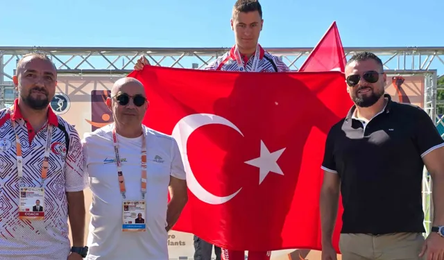 Muhammed Eren Uysal Dünya Şampiyonası'na damga vurdu... 6 altın, 2 dünya rekoru