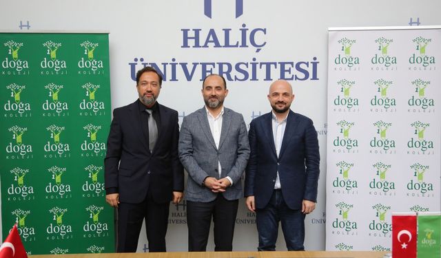 Doğa Koleji ile Haliç Üniversitesi arasında stratejik iş birliği protokolü