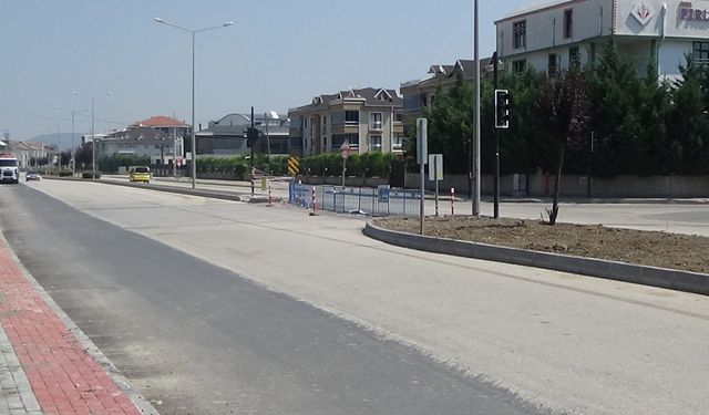 İnegöl'ün başına bela olan o kavşak kapatıldı