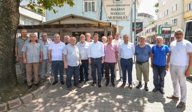 Başkan Aydın'dan yerinde yönetim, yerinde çözüm