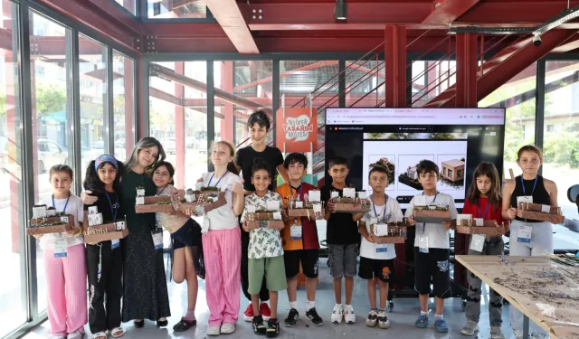 Bursa Nilüfer'in kırsalındaki çocuklar keşfe çıktı