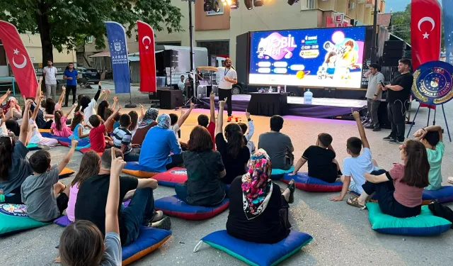 Bursa Orhaneli'de MobilFest ile bilim dolu gece