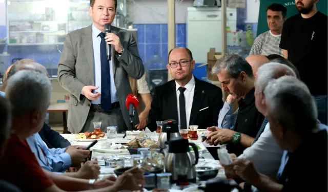 Bursa Osmangazi'de Başkan Aydın'dan ayakkabıcı esnafına yeni yer müjdesi