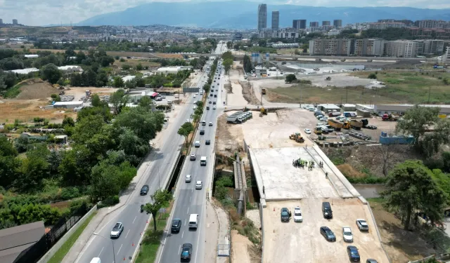 Bursa'da ulaşım yatırımlarına yerinde inceleme