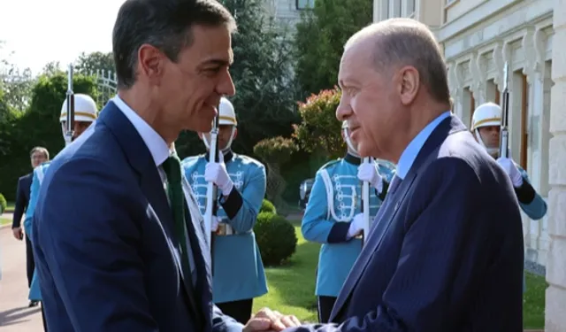 Erdoğan, İspanya Başbakanı Sánchez ile görüştü