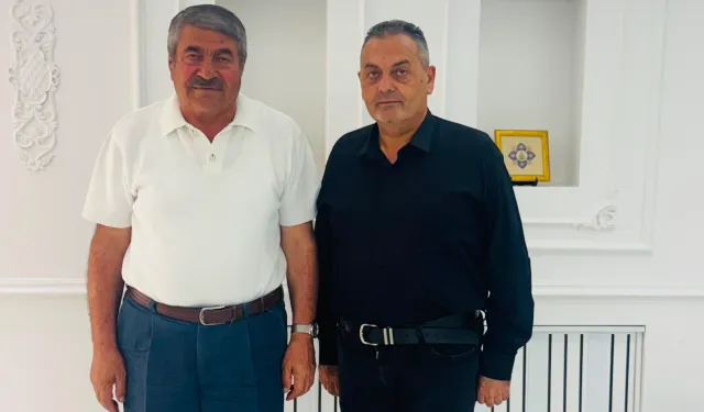 Nihat Aydın'dan Patnos Belediye Başkanı Abdulhalık Taşkın'a ziyaret