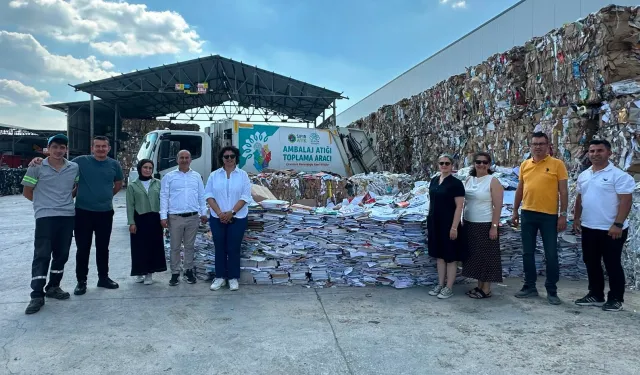 Bursa Nilüfer'de tonlarca eski kitap geleceğe umut oldu