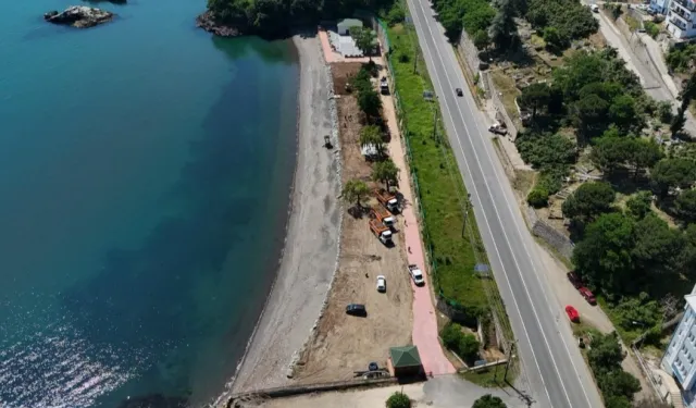 Ordu plajlarında yaz mesaisi