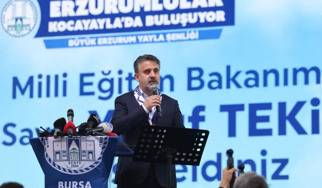 Şahin Biba: Bursa ve Erzurum iki manevi kale