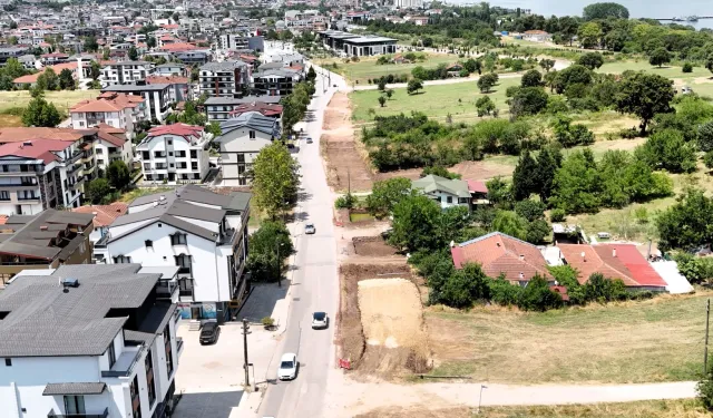 Selahattin Eyyubi Caddesi'nde 2. etapta sona doğru