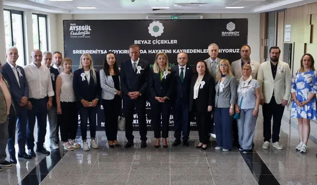 Srebrenitsa Soykırımı'nda katledilenler Bakırköy'de unutulmadı