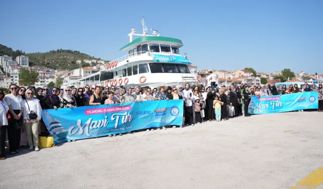 Bursa Yıldırımlı kadınlar Mavi Tur'da buluşuyor