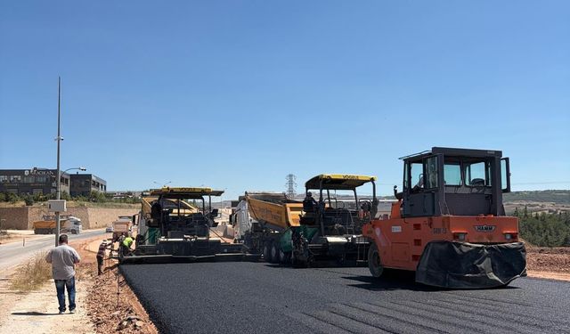 İMOSAB’da 19 kilometrelik sıcak asfalt çalışması başladı