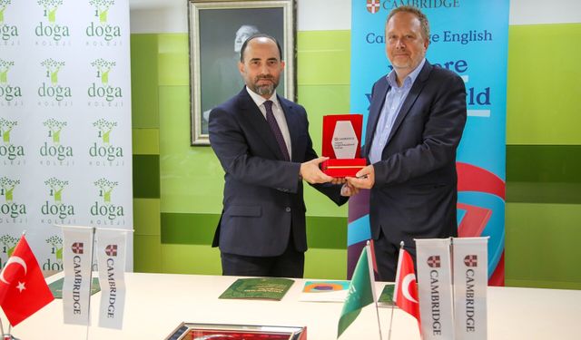 Doğa koleji, cambrıdge englısh platınum eğitim partneri olan türkiye’deki ilk ve tek eğitim kurumu oldu
