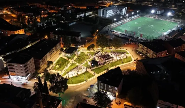 Alanyurt Meydanı coşkulu törenle hizmete açıldı
