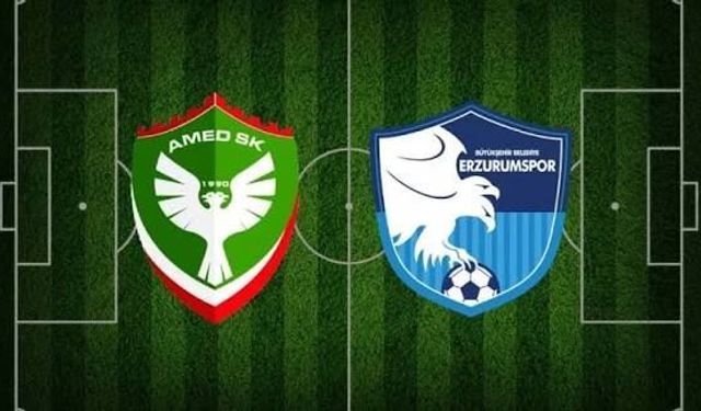 Amedspor evinde galibiyet ile başladı! Amedspor Erzurumspor maç özetini izle