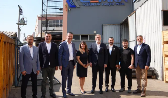 BTSO Başkanı Burkay ve MÜSİAD Bursa'dan CEMKA'ya ziyaret