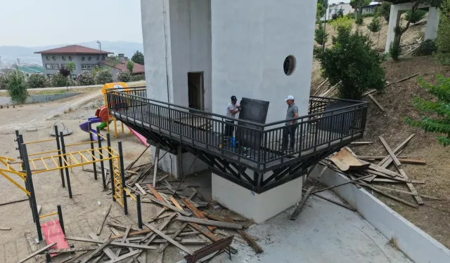 Buca Yedigöller'in kaykay parkı için çalışmalar başladı