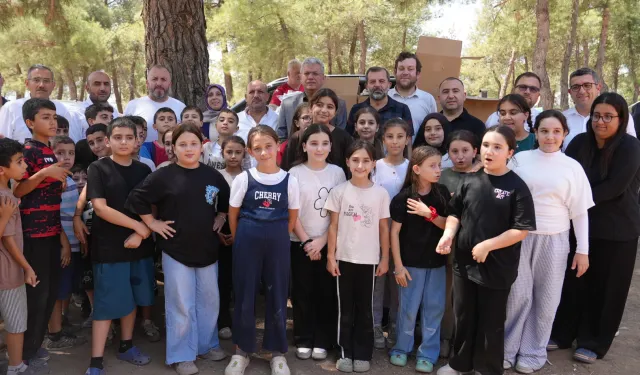 Bursa Gürsu'da öğrencilere piknik şöleni